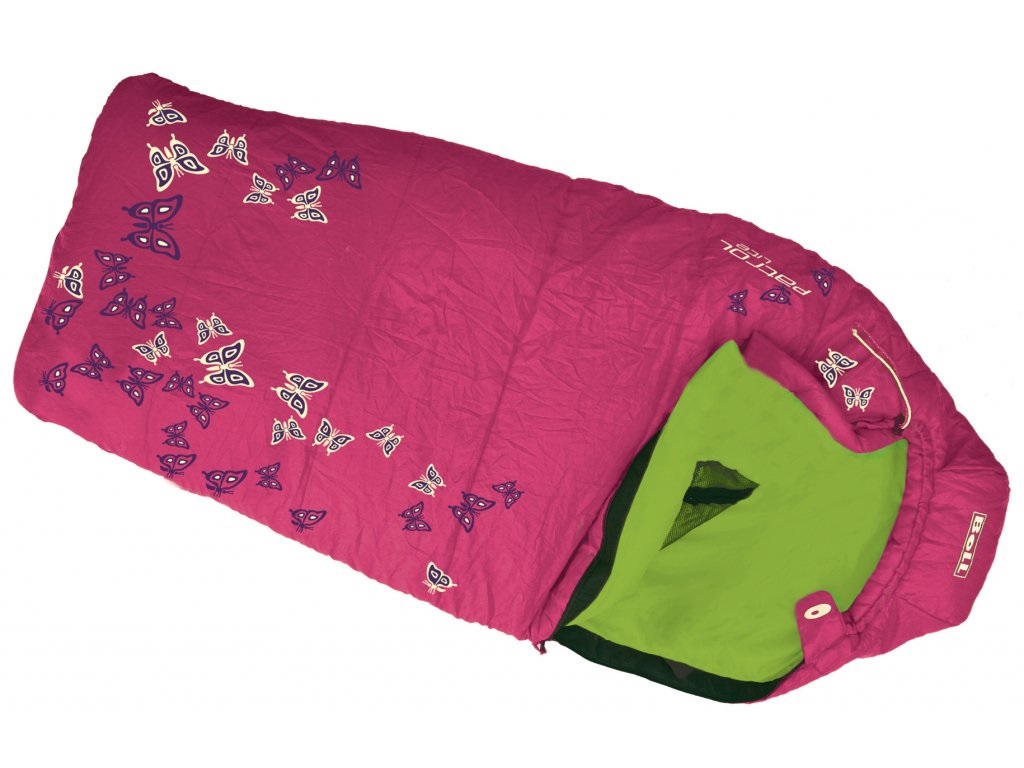 Skvělý spacák Boll Patrol Lite Left FUCHSIA/LIME 